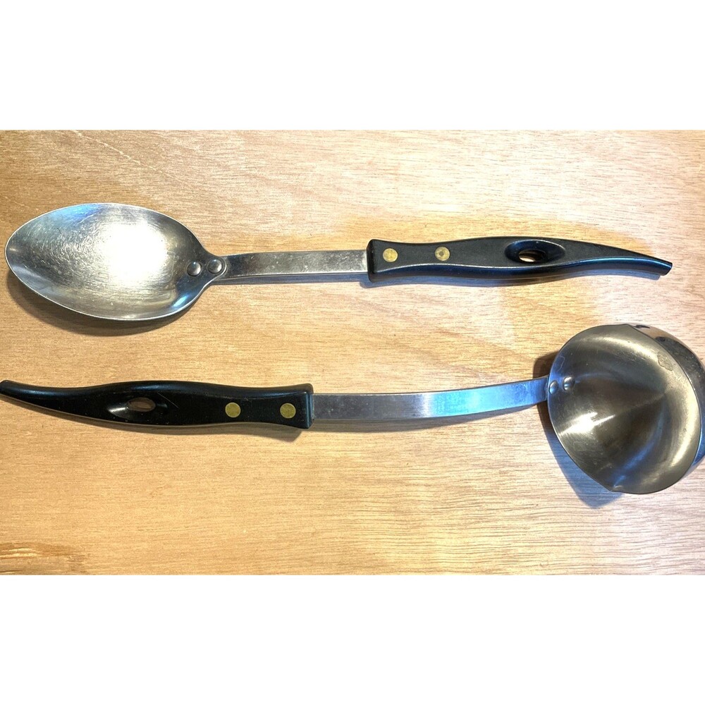 Mid Century Stanley Kitchen Utensils Ladle Spoon Loop Handle